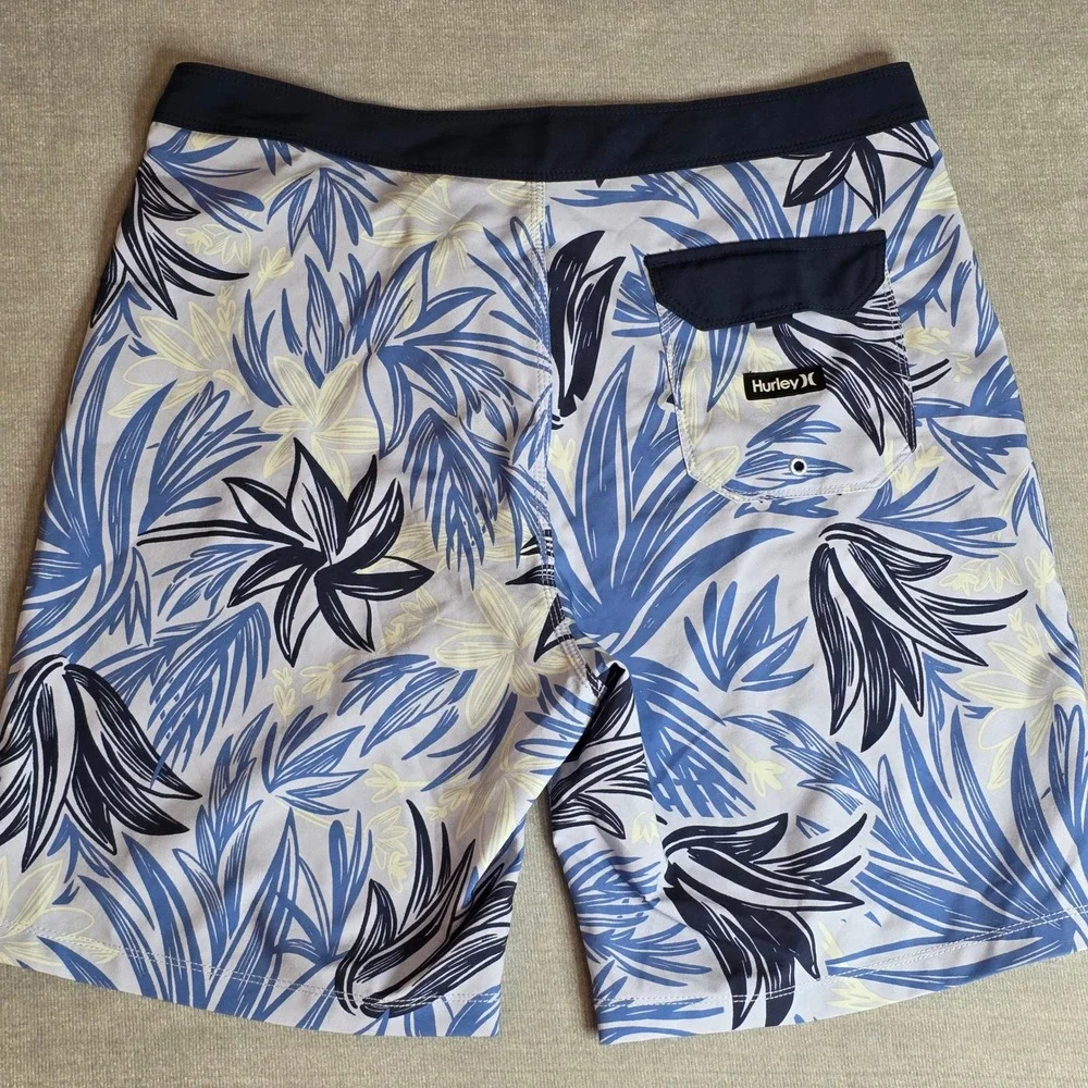 Hurley O'Neill Board Shorts Mens 31 Blue Black Bundle Swim Trunks Surfwear Beach - Picture 5 of 13